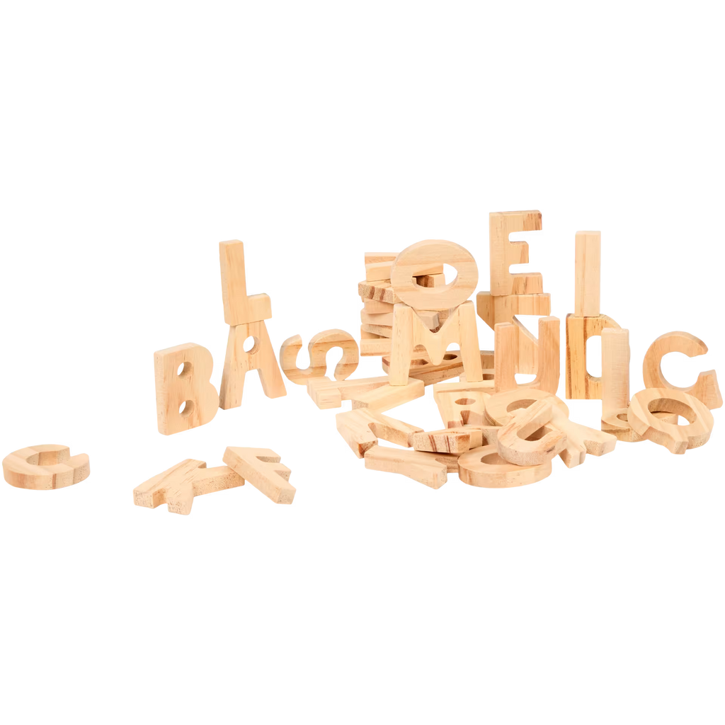 Lettres en bois Hobby Flora 36 pièces