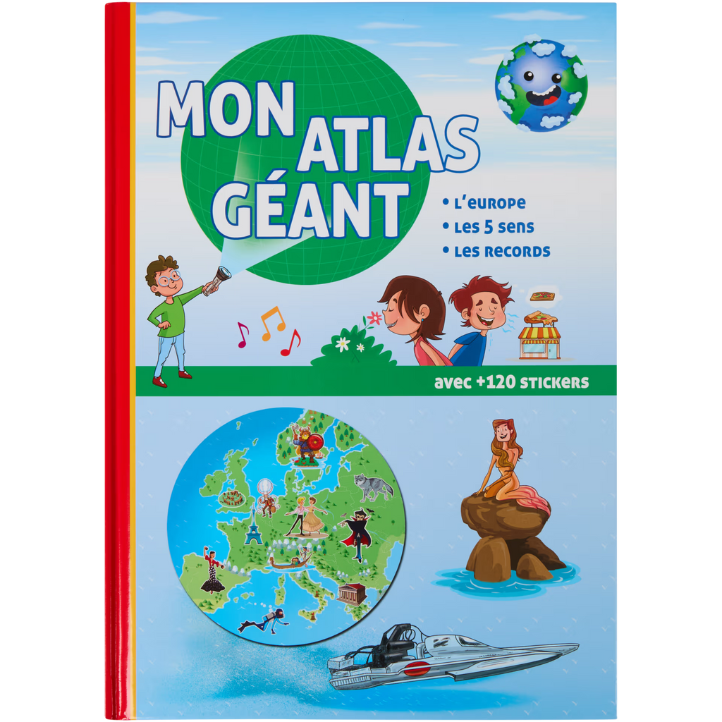 Livre Mon atlas géant Divers modèles 75 pages