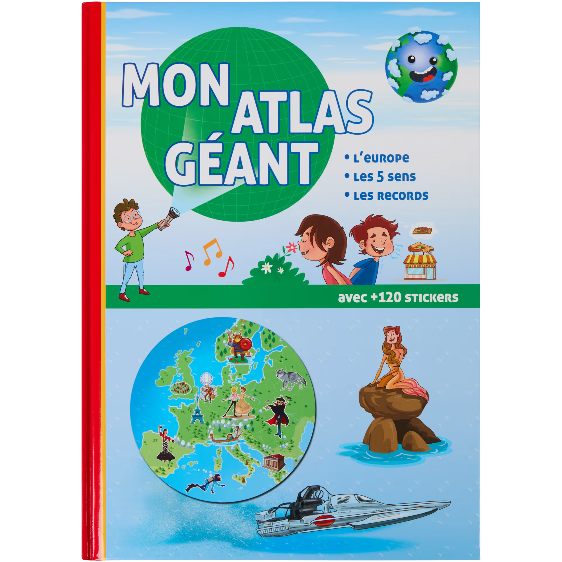 Livre Mon atlas géant Divers modèles 75 pages