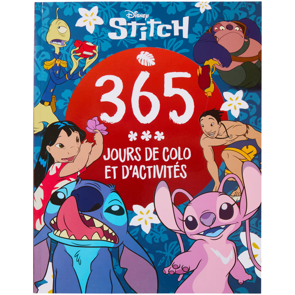 Livre d’activités 365 jours Disney Divers modèles 240 pages