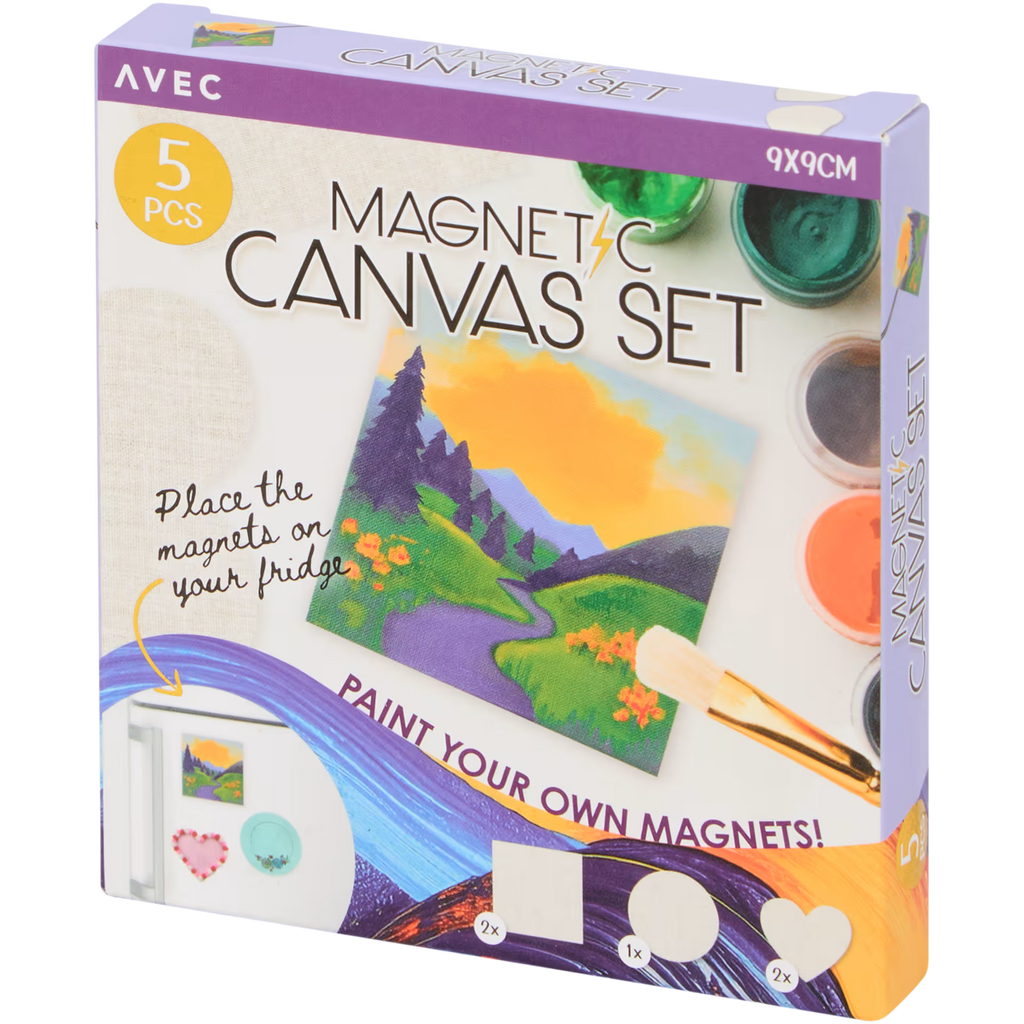 Mini-toiles magnétiques Avec 5 pièces
