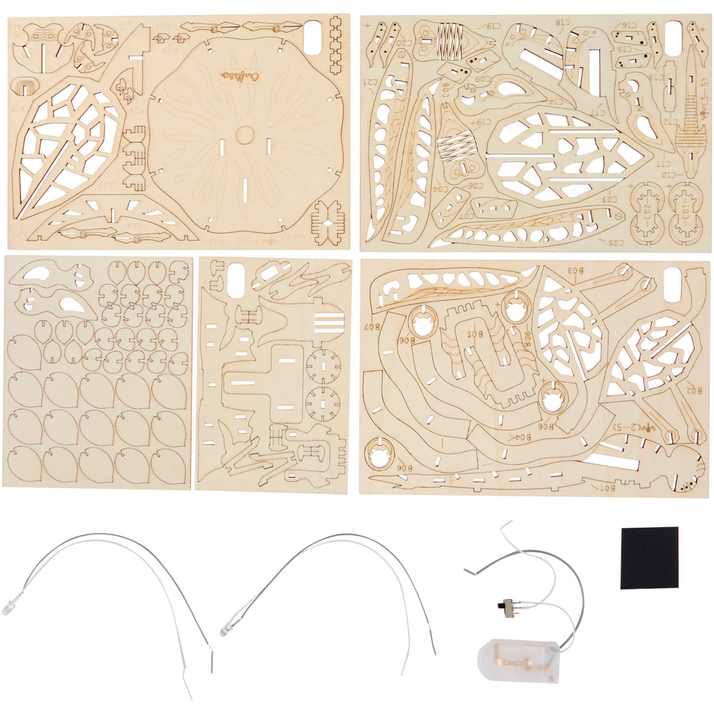 Puzzle en bois 3D LED Crafts & Co Divers modèles