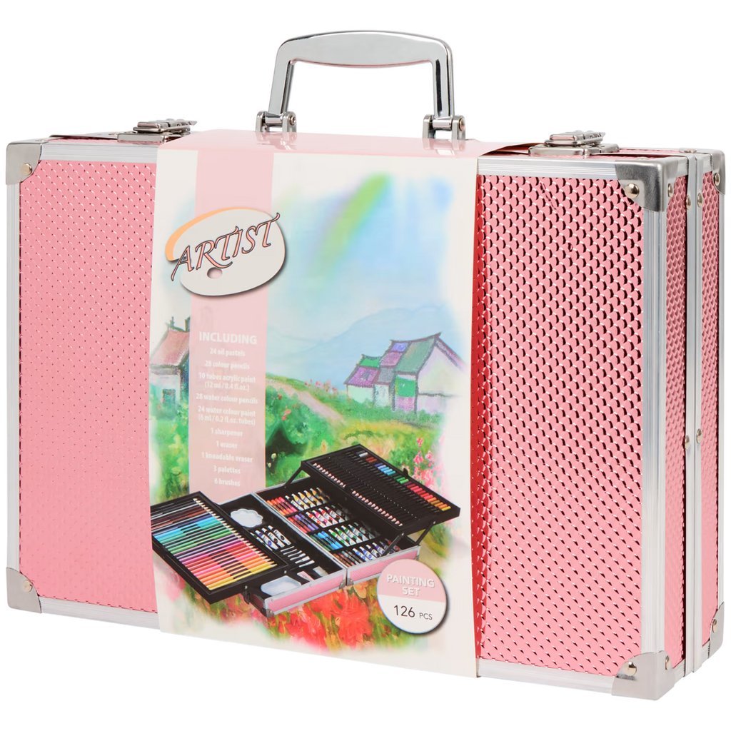 Valise de peinture et de dessin 126 pièces