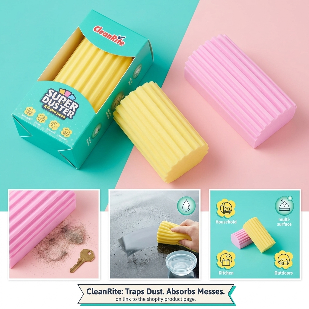 Éponge Super Duster CleanRite Diverses couleurs