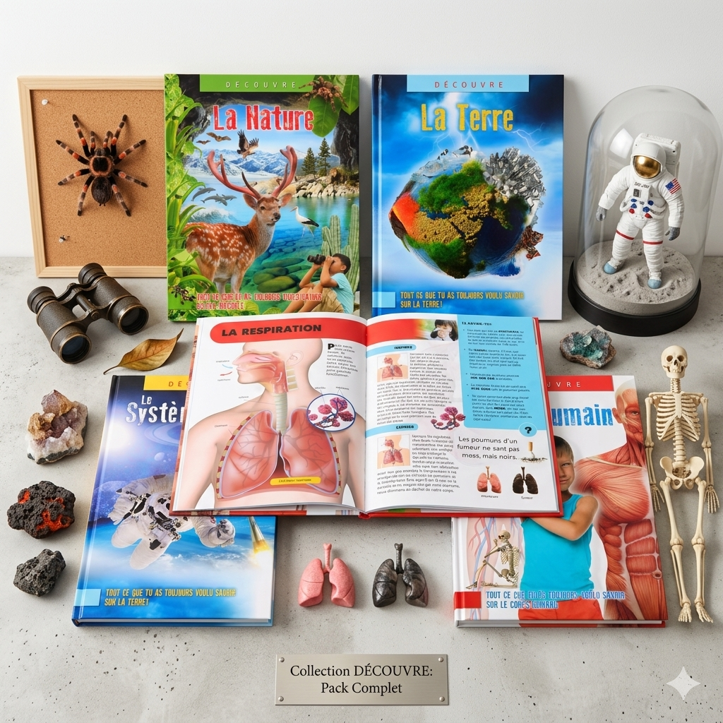 Livre Découvre Divers modèles