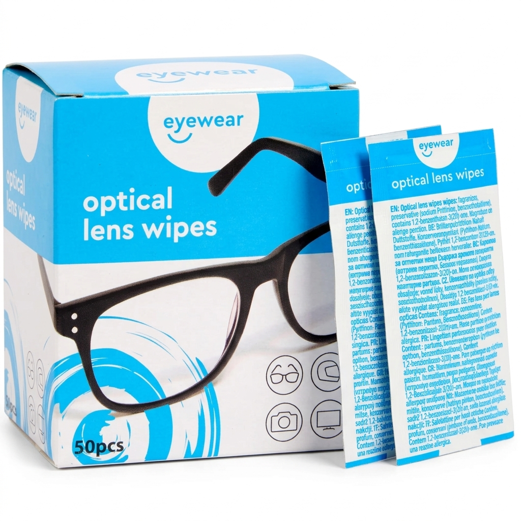 Lingettes lunettes 50 pièces