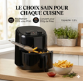 Friteuse à air chaud 2,2 L