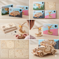 Puzzle en bois 3D LED Crafts & Co Divers modèles