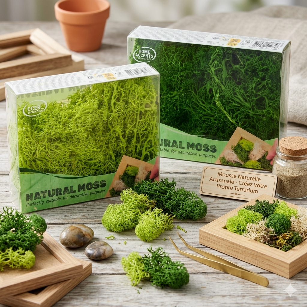 Mousse décorative Home Accents Divers modèles